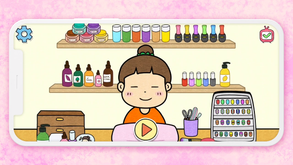 夏莉的美甲装饰游戏