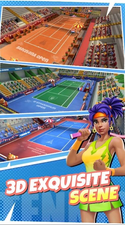 网球世界巡回赛3D（Tennis Go）