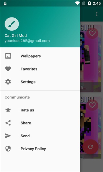 我的世界猫娘模组互动完整版1.6.1(Cat Girl Mod)