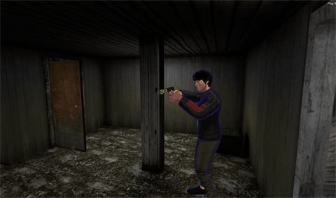 恐怖奶奶发光边缘模组