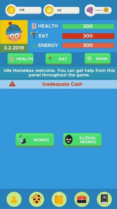 空闲无家可归手游(idlehomeless)