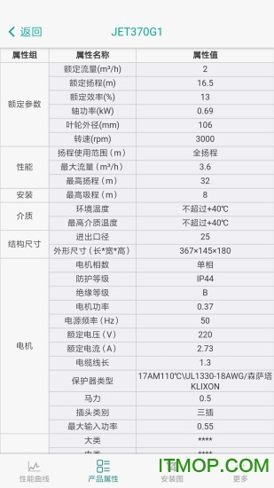 新界泵业选型