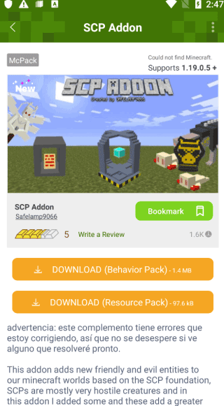 addons-我的世界组件集合