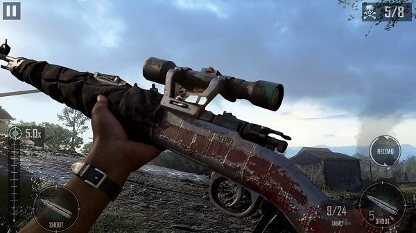 狙击精英3d游戏手机版(sniper elite 3d)