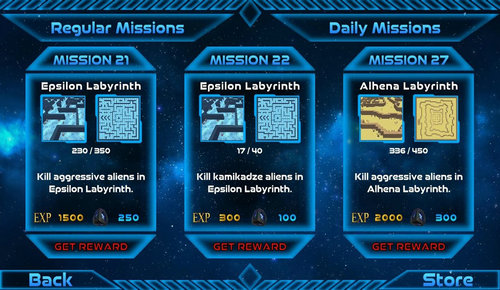 太空3D射击Labyrinth Space Shooter