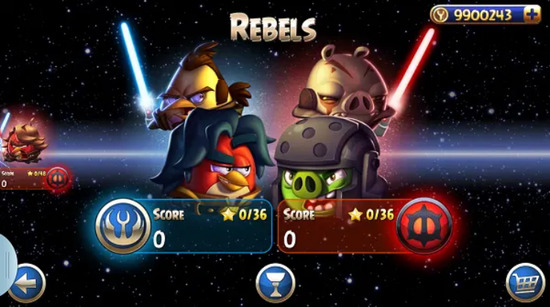 愤怒的小鸟星球大战2无限金币最新版下载
