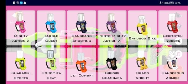 假面骑士艾克赛德驱动器模拟器(ex-aid henshin belt)