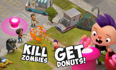 孩子VS僵尸甜甜圈乱斗 免广告版