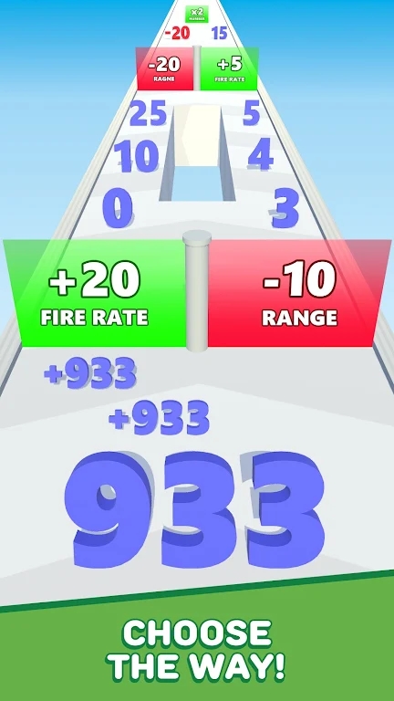 数字合成射击跑