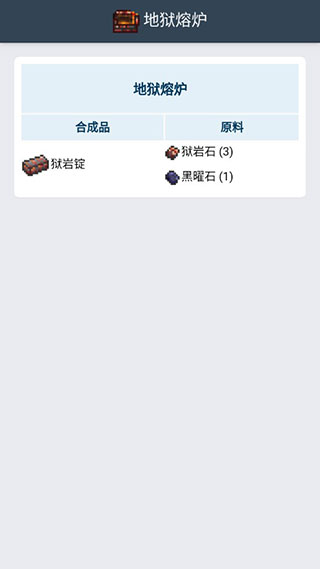 泰拉瑞亚合成表