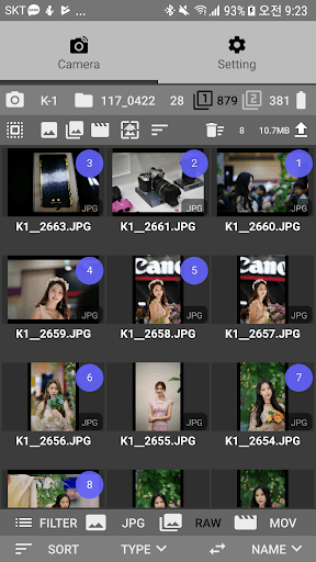 Pentax Image Sender(理光gr3)
