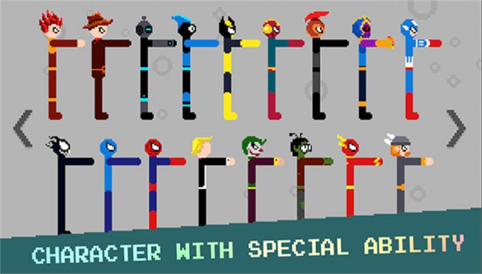 像素火柴人坠落（Stickman Falling Pixel）