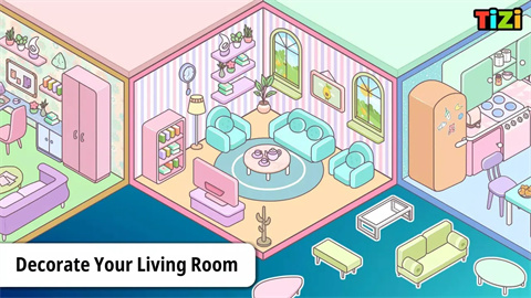 蒂奇镇娃娃屋装饰（Tizi Dollhouse Decoration）