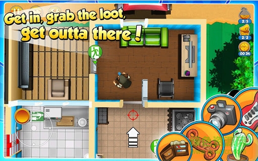 神偷鲍勃2双重麻烦汉化修改版(robbery bob2)