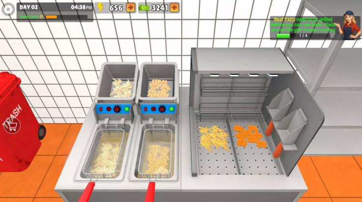 汉堡店模拟器