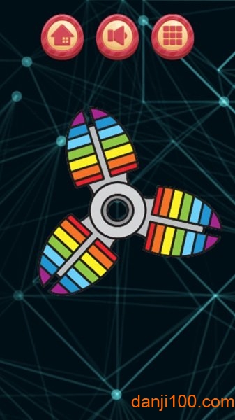 掌上旋转陀螺 掌上旋转陀螺