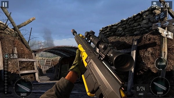 狙击精英3d游戏手机版(sniper elite 3d)