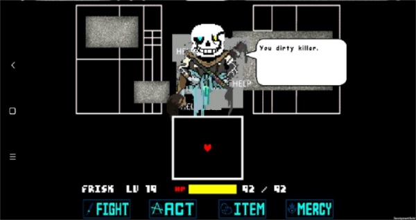 全然不信sans(Undertale)