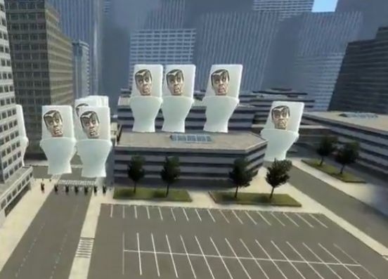 马桶人VS监控人战争模拟