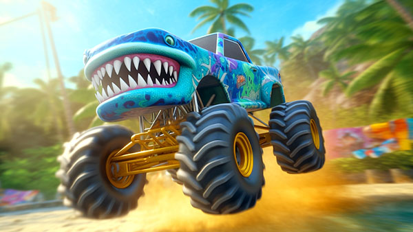 肌肉怪物卡车特技(MuscleMonsterTruckStuntGames)