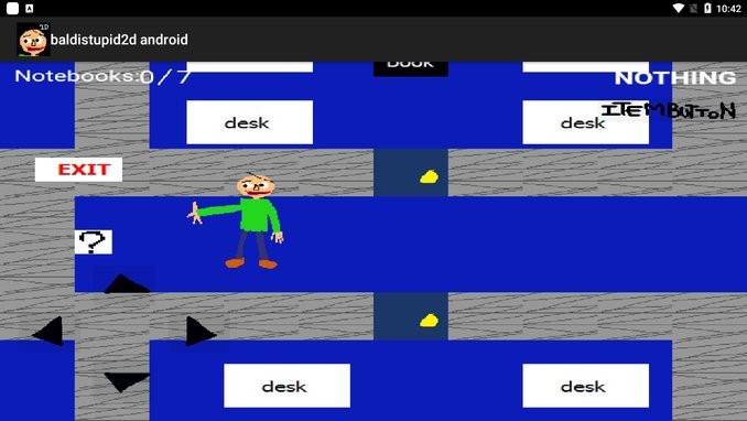 巴迪的基础教育2d官方版(baldistupid2d android)
