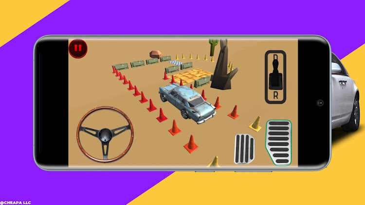 沙漠临时停车场汉化版(Car Parking Desert Pro)