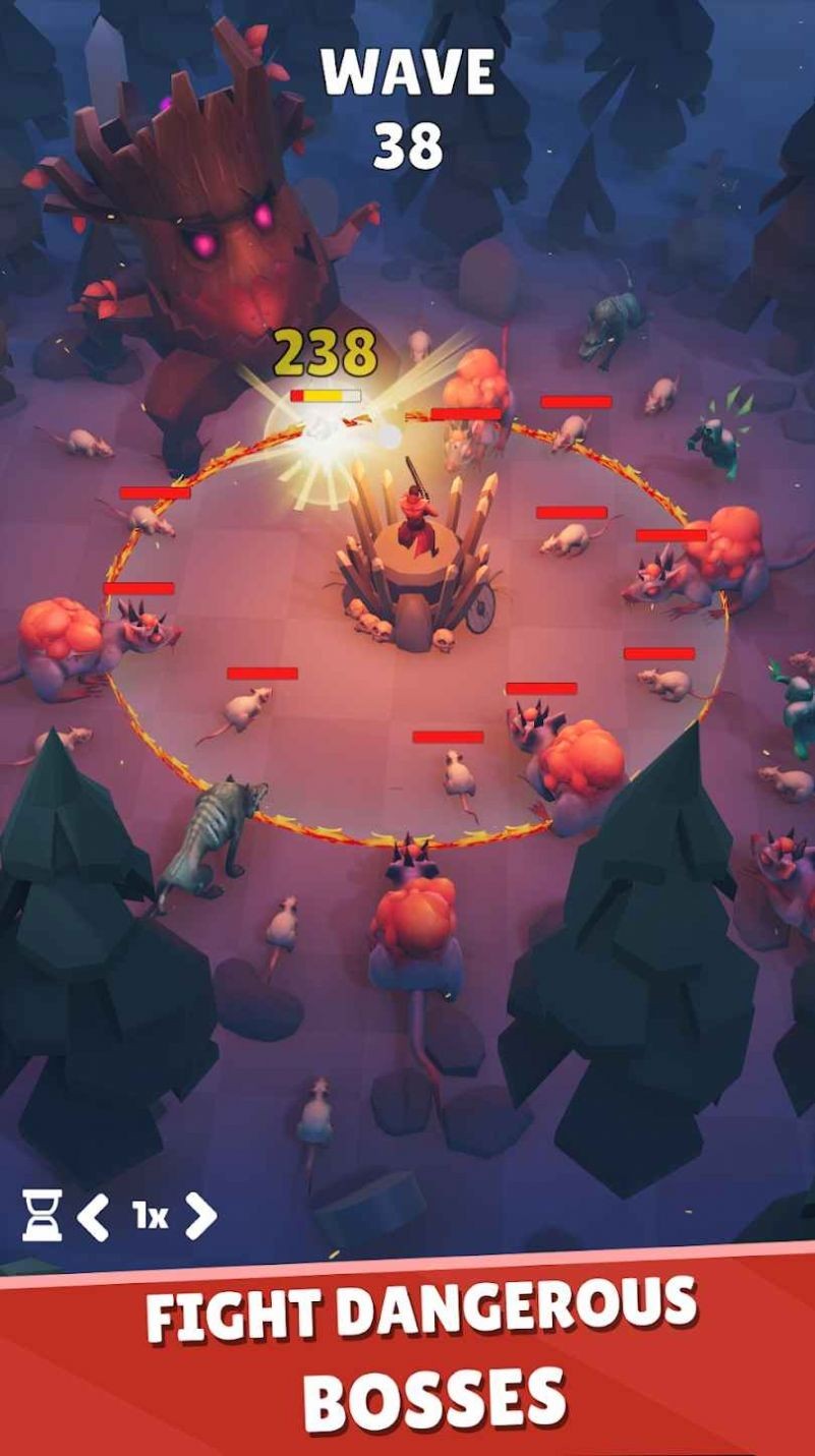 黑暗堡垒塔防HeroDefence