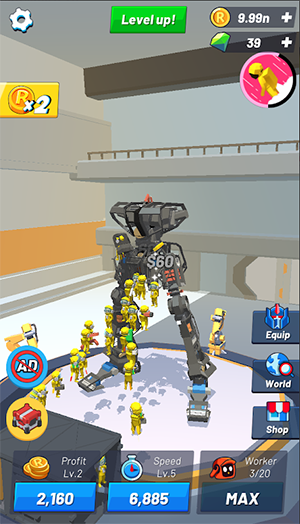 闲置机器人大亨app