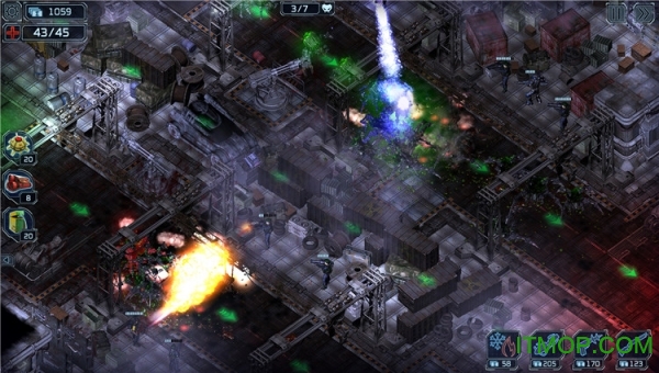 孤胆枪手塔防无限钻石中文破解版(Alien Shooter TD)