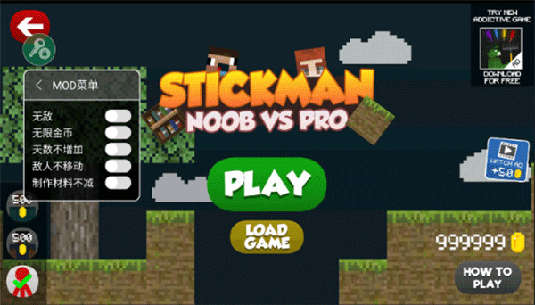 Stickman vs Multicraft: Noob Survival