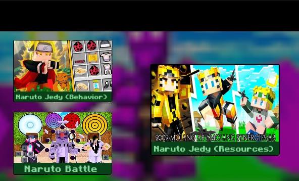 我的世界火影忍者naruto模组NarutoModsforMinecraftPE