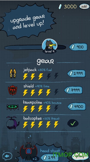 涂鸦跳跃(doodle jump)dc超级英雄汉化版