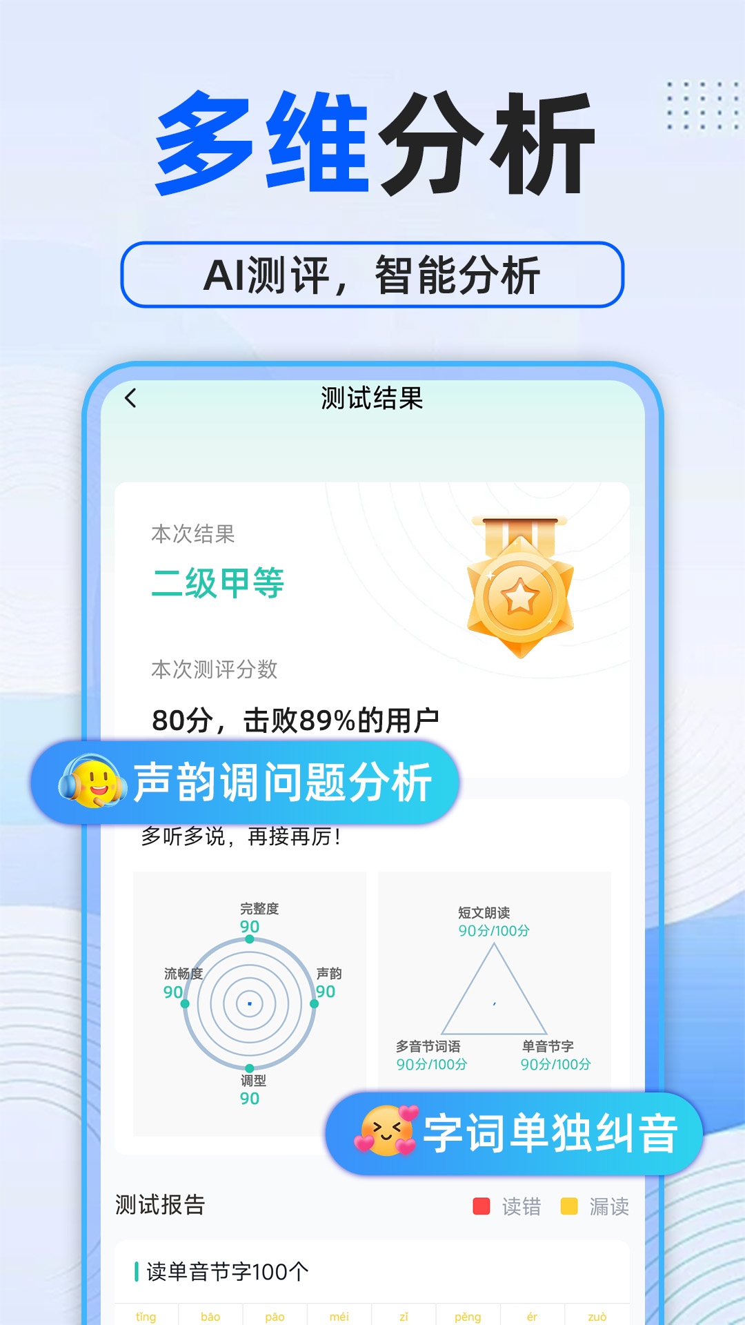 普通话测试普考