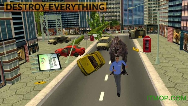 野生恐龙攻击城市模拟器内购破解版