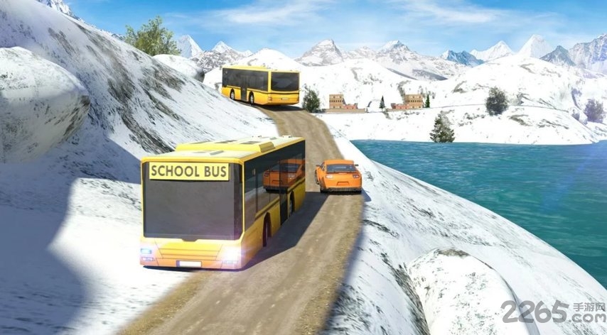 School Bus Driver : Hill Climb