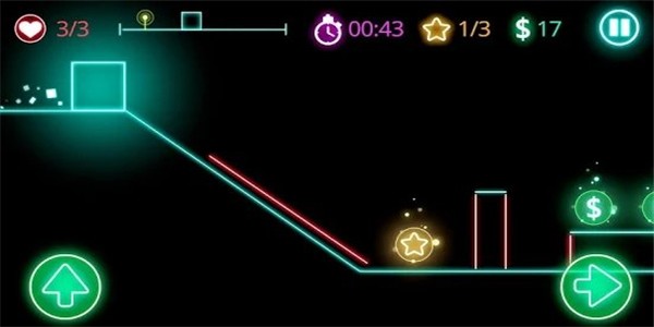 Glow obstacle course(发光障碍道)