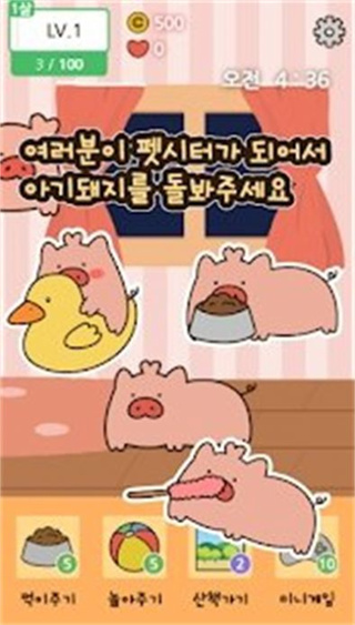 아기돼지키우기 아기돼지키우기