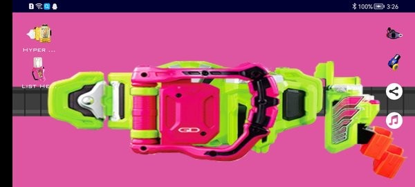 假面骑士艾克赛德驱动器模拟器(ex-aid henshin belt)