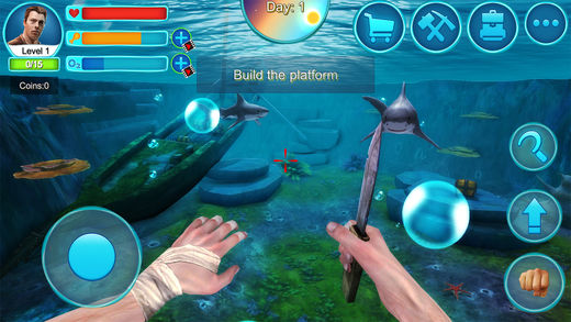 海洋生存2无限金币版(ocean survival2)