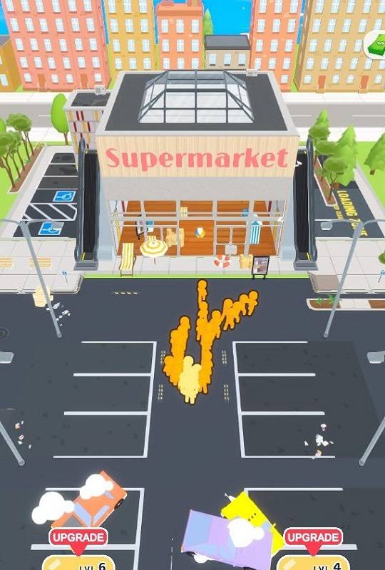 放置购物人群Shopping Crowd