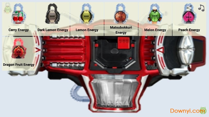 假面骑士铠武变身器模拟器(genesis belt)