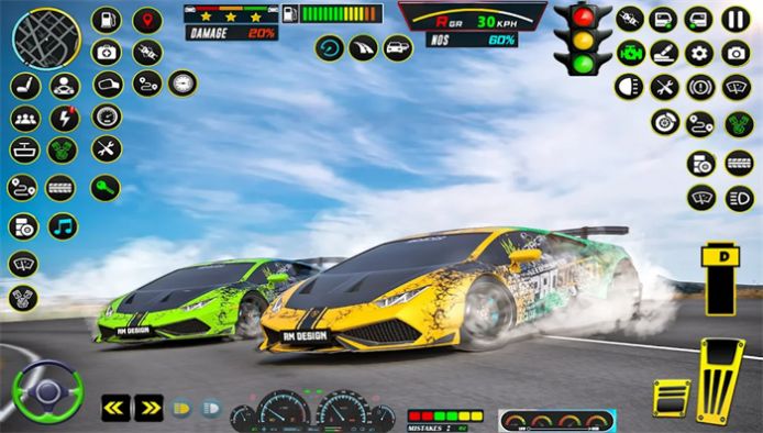 汽车特技极速停车(Car Stunt Driving Game Parking)
