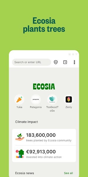 ecosia搜索引擎最新版