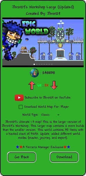 泰拉瑞亚模组管理器手机版(Terraria Manager)