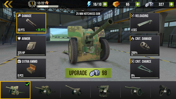 火炮世界内置菜单版(World of Artillery) 2.0.18最新版