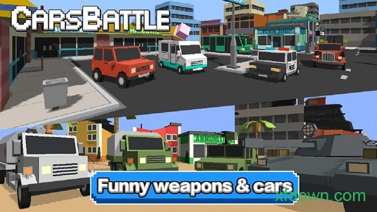 汽车大逃杀破解版(CarsBattle)