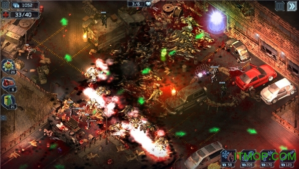 孤胆枪手塔防无限钻石中文破解版(Alien Shooter TD)