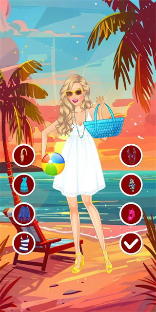 海滩旅行换装 海滩旅行换装