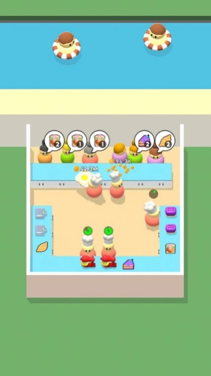 咖啡站模拟手机