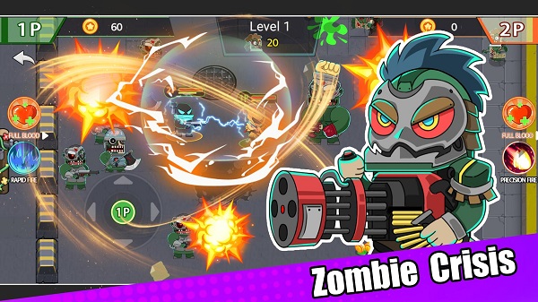 双人双枪僵尸战争 手机版